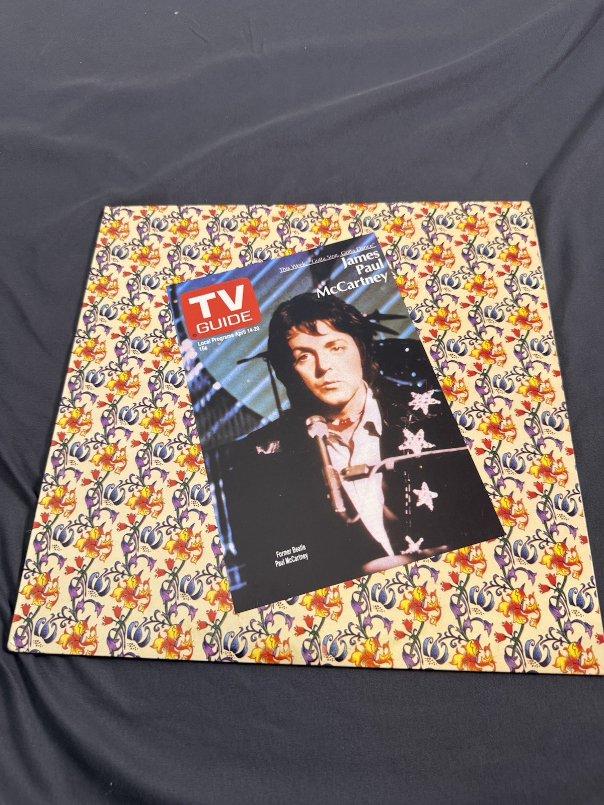 Paul McCartney Wings James Paul McCartney 1973 TV Soundtrack LP JPM 41673