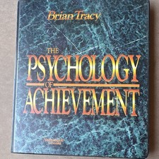 Brian Tracy The Psychology of Achievement Cassette Box Set picture