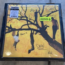 Fiddlehead Death Is Nothing To Us DINTU JACKET SIGNED Orange Vinyl LP picture