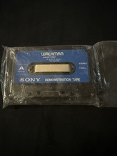 Vintage Sony Walkman Demonstration Cassette Tape Tokyo - Sealed picture