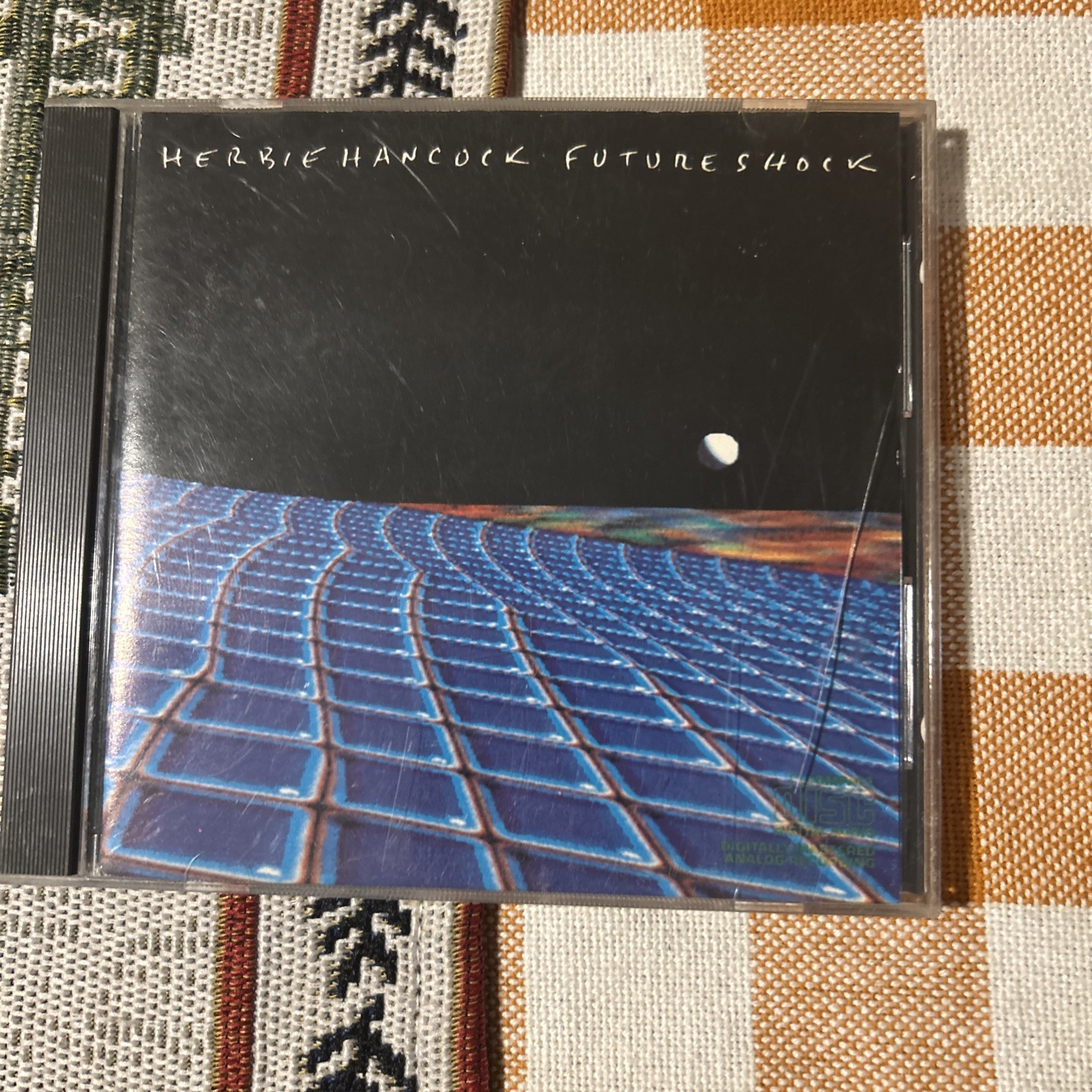 Vintage 1983: Herbie Hancock Future Shock CD. *Fully Tested Working*