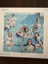 TWICE Page Two CD Mini Album kt music 2016 Korean Cardboard Sleeve picture