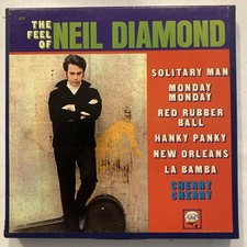 Vintage 7” Reel To Reel 4 Track 3 3/4 IPS Neil Diamond “The Feel Of..” 1966 Bang picture