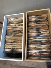 50 Vintage 45 RPM Records Bulk Lot – VG Vinyl – Country Pop Rock Soul Doo Wop picture