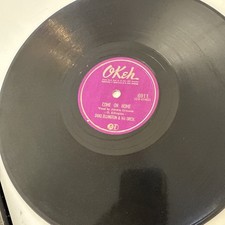 1951 JAZZ - DUKE ELLINGTON 78 rpm OKEH 6911 COME ON HOME EX picture