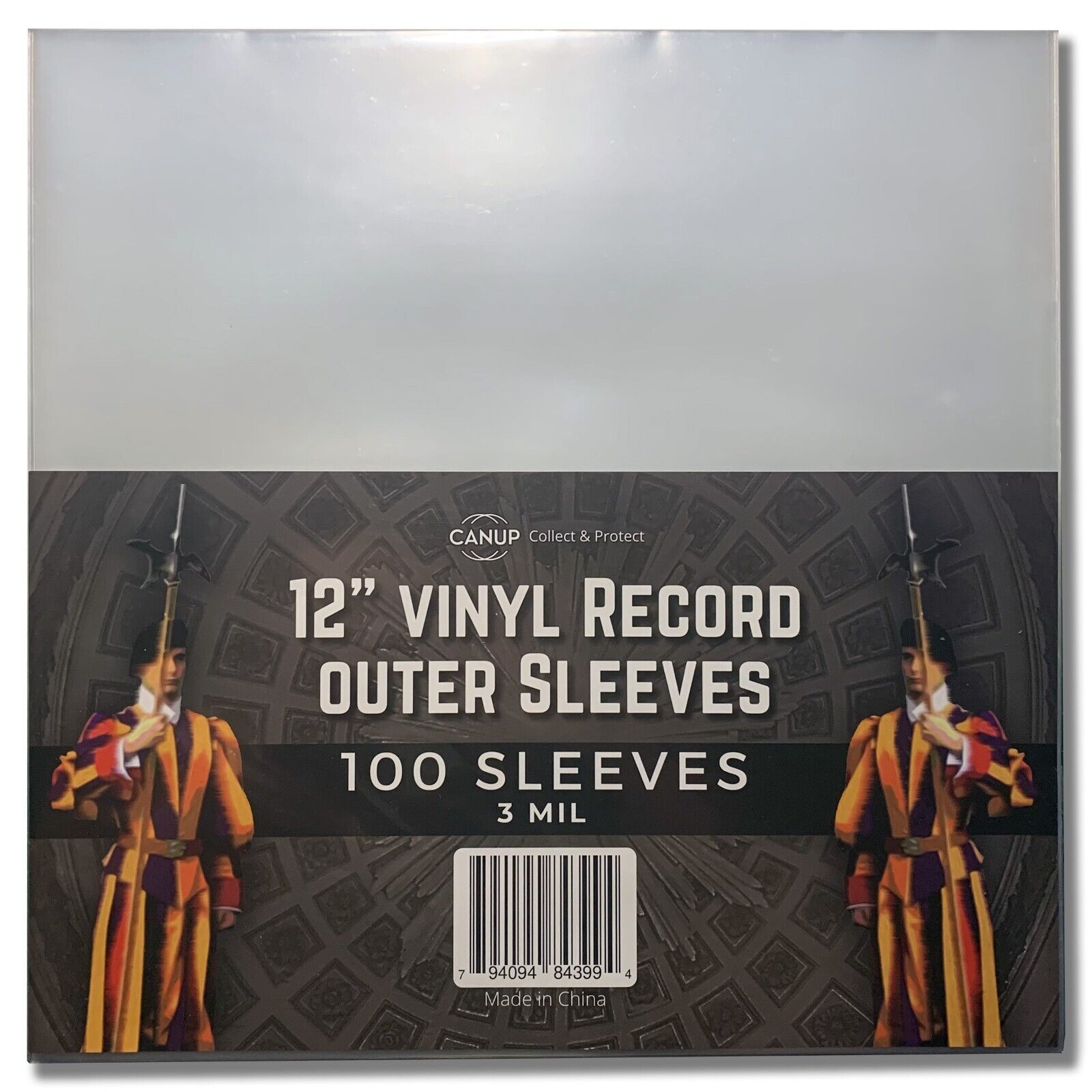 100 Clear LP Outer Sleeves 3 Mil High Quality Vinyl Record Album Covers