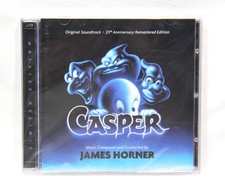 CASPER 25th Anniversary Movie Soundtrack, 2 CD Set, James Horner, STILL SEALED picture