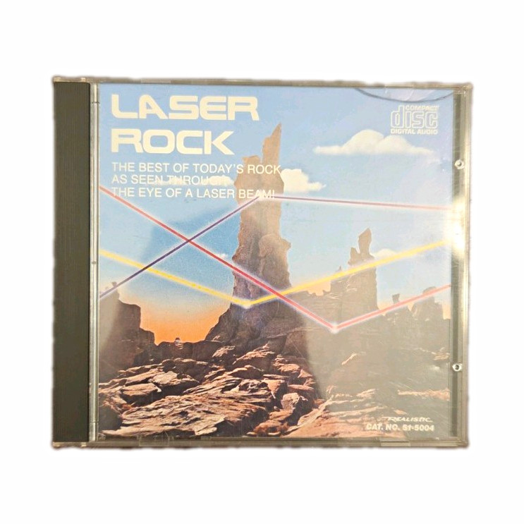  Laser Rock Realistic CD Album 1984 Rock 1980s Cat. No. 51-5004