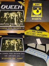 Queen Crazy Little Thing Called Love / We Will Rock You PROMO Vinyl Lp Venezuela picture