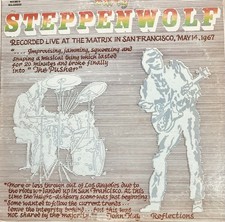 Early Steppenwolf 1969 DS-50060 Recorded Live At The Matrix 1967 Vinyl LP Record picture