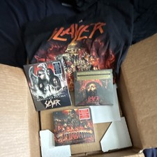 Slayer Repentless Killogy Live at the Forum Limited Red/Black/Orange Vinyl picture