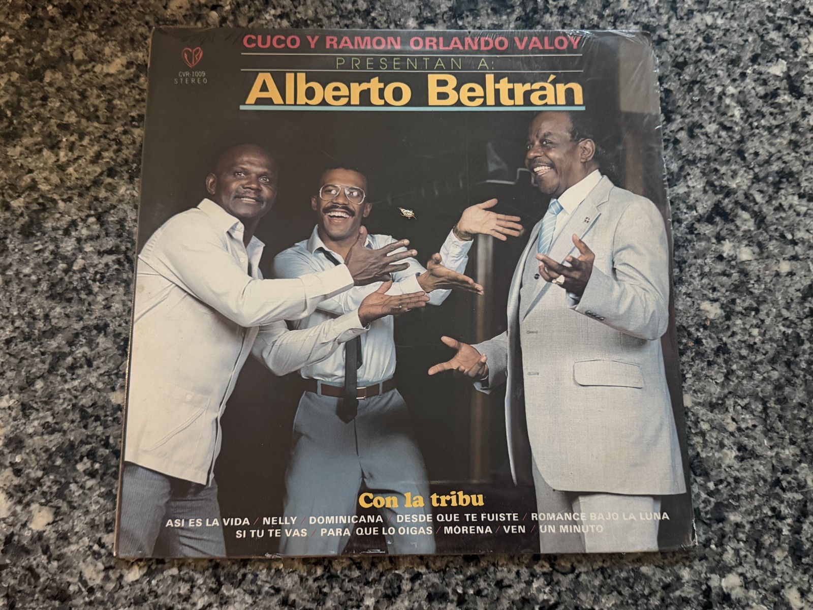 Alberto Beltran, Cuco Y Ramon Orlando Valoy Con La Tribu 1984 US Lp Salsa SEALED