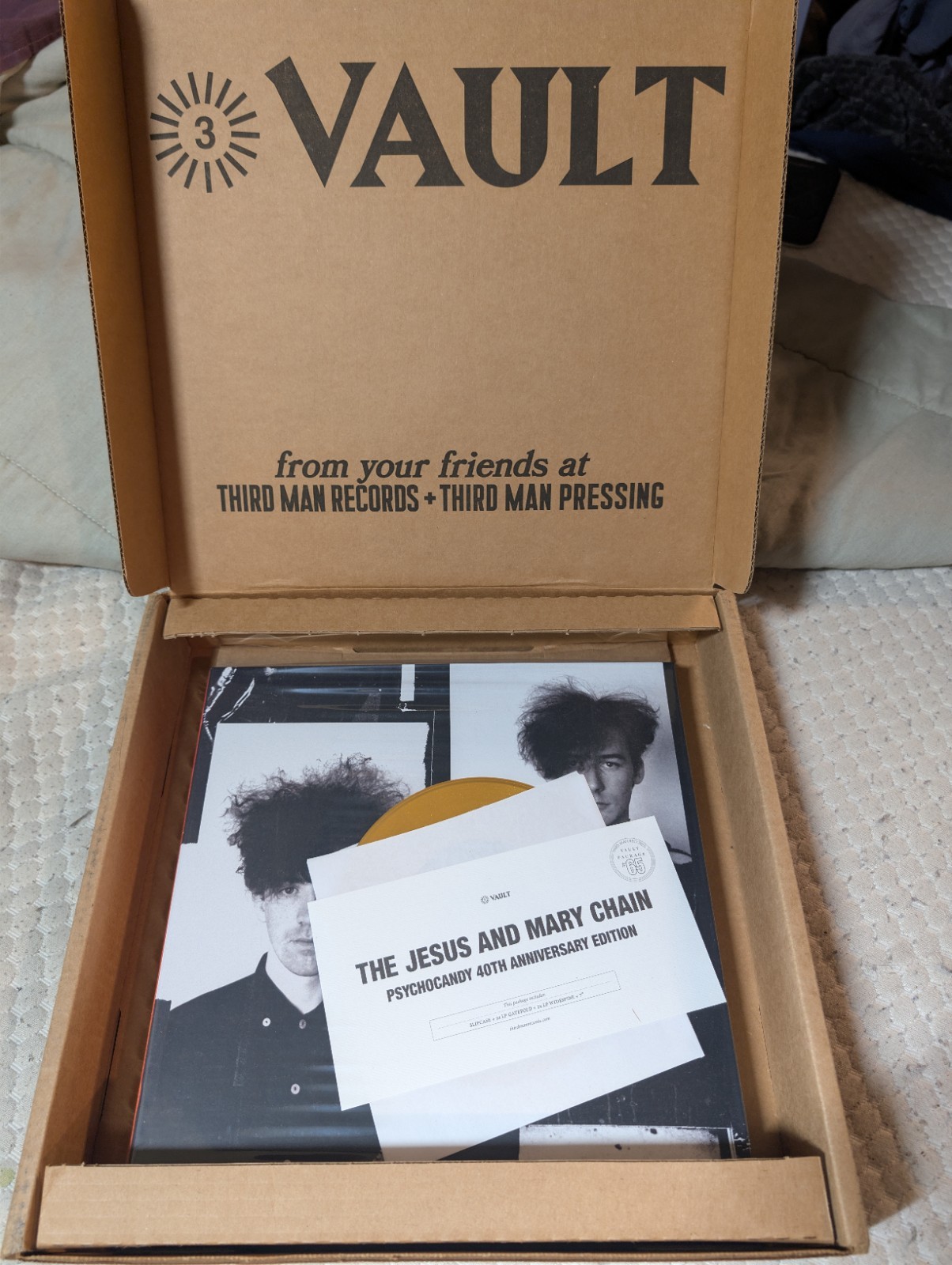 Third Man Vault #65 NEW The Jesus and Mary Chain Psychocandy 40th Anniversary
