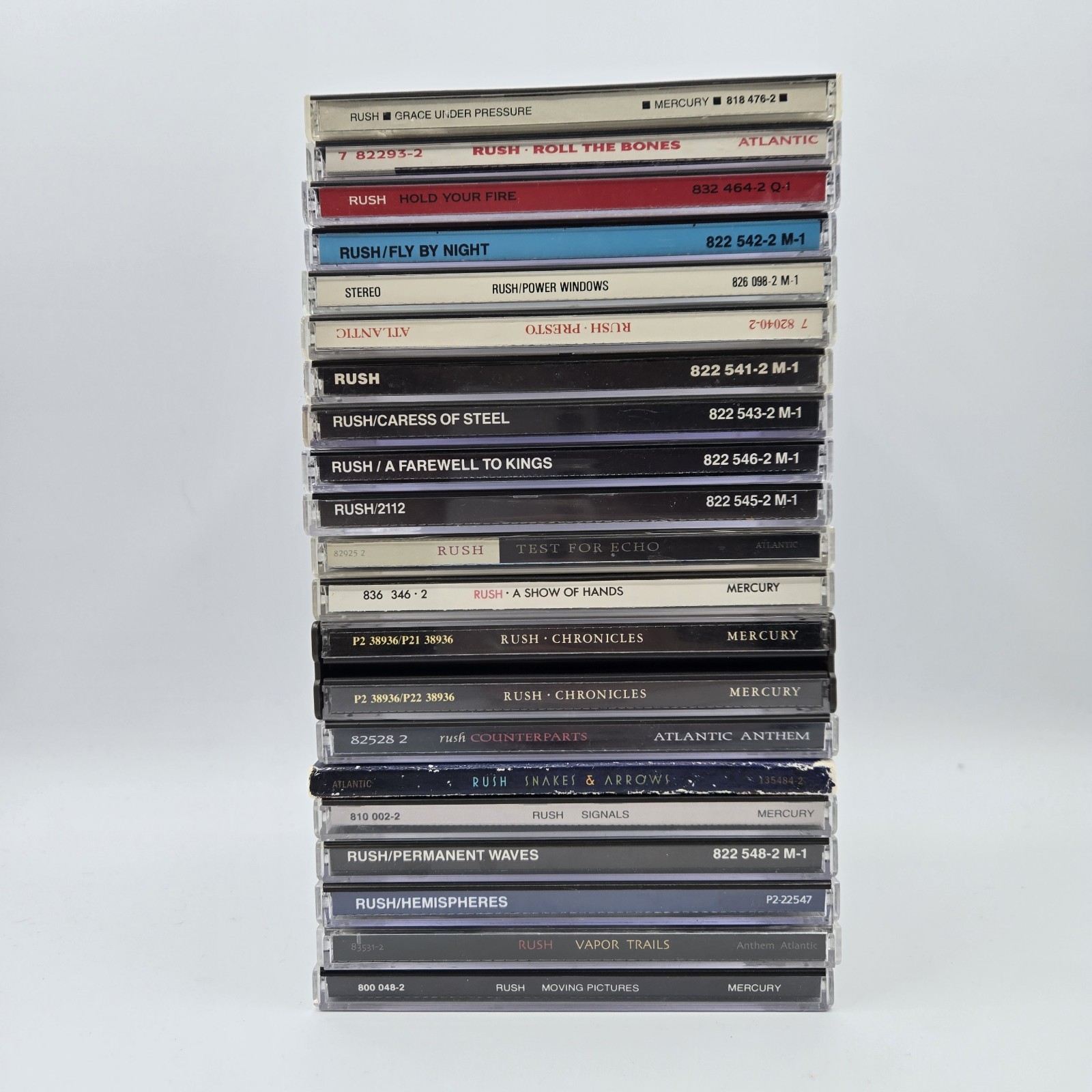 Rush Band Lot Of 20 Used Cds As Is Geddy Lee Alex Lifeson Neil Peart Live