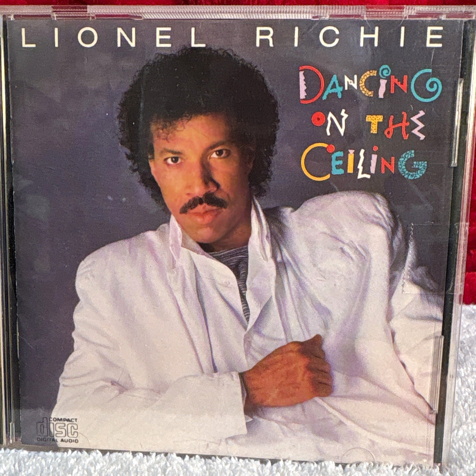 New Vintage Lionel Richie Dancing on the Ceiling Pop CD 1986 6158 MD Rare Love