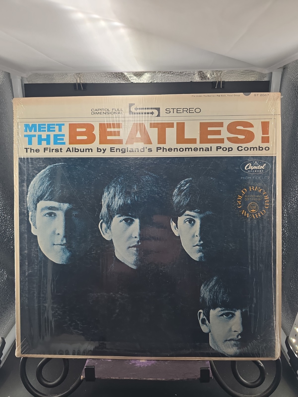 RARE The Beatles Meet The Beatles 1978 Capitol ST-2047 LP STEREO Pitman Reissue